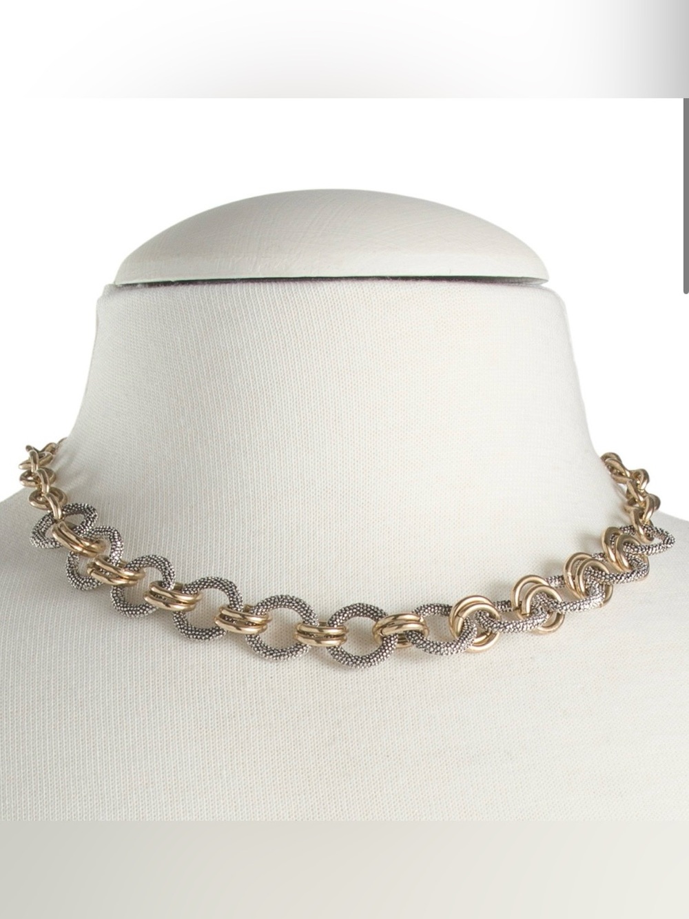 Patricia Nash Two-Tone Chain Link Necklace